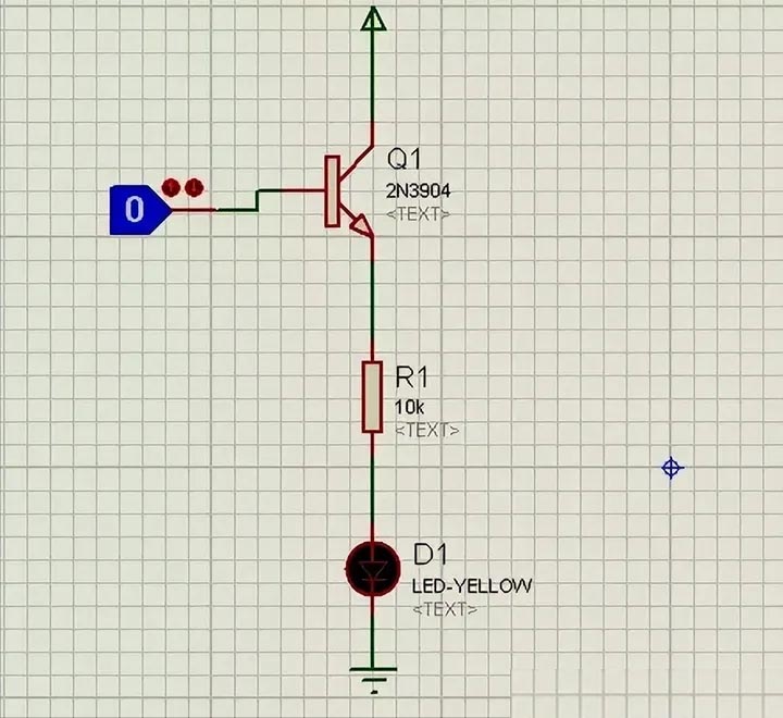 2N3904 transistor as a switch